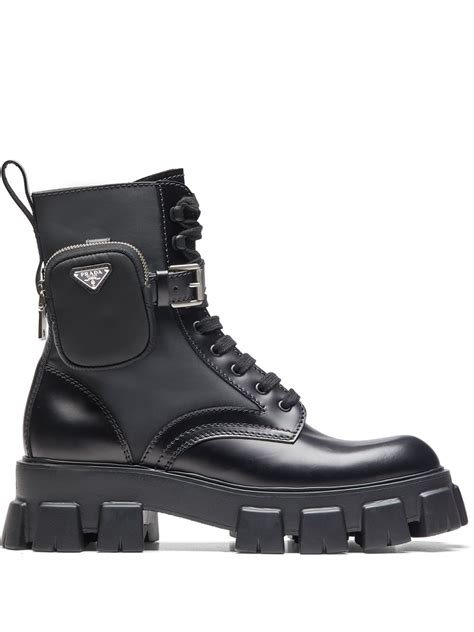 prada combat boots with pouch price philippines|prada ankle pouch combat boots.